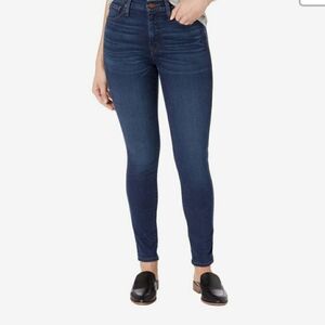 Madewell 10" high rise skinny dark blue woman  jeans size 24